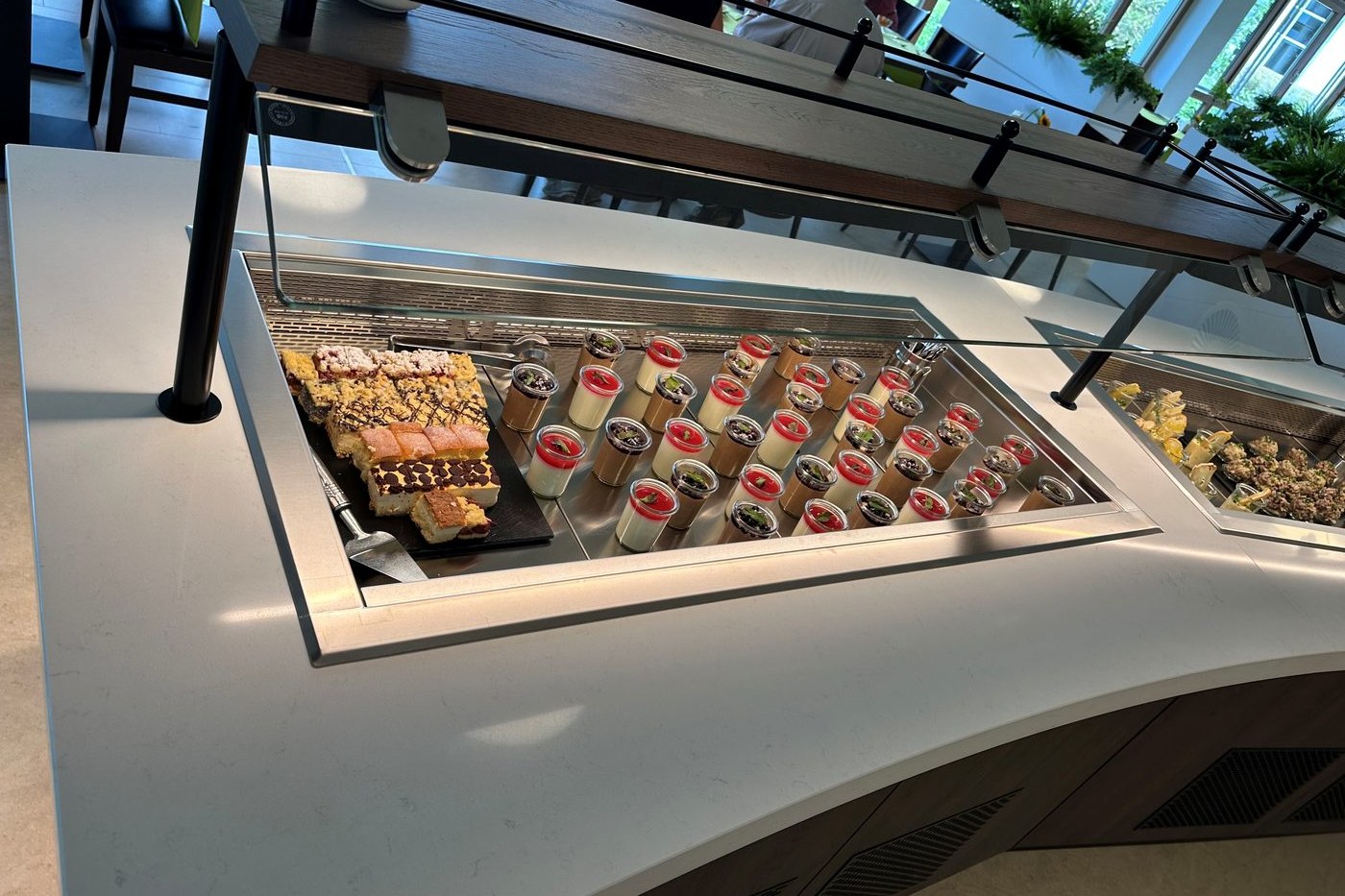 Dessertausgabe